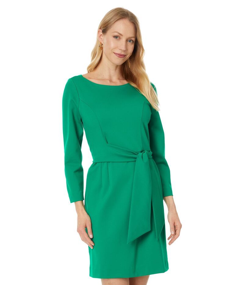 リリーピュリッツァー レディース トップス ワンピース Lilly Pulitzer Leighton 34 Sleeve Dress Fiddleaf Green グリーン