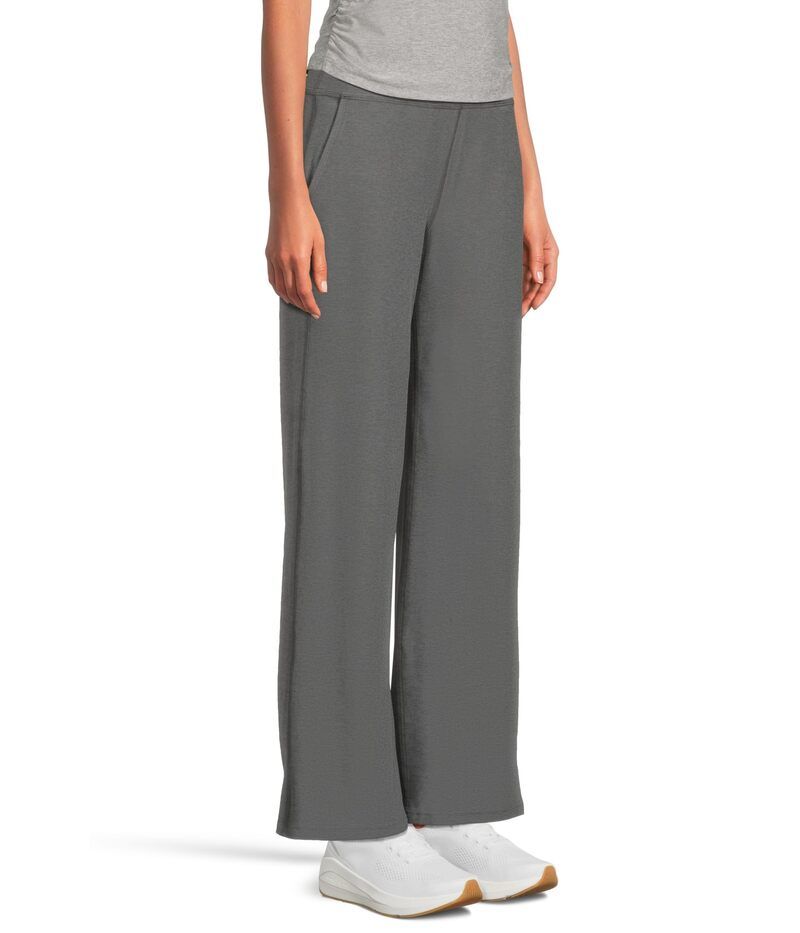 ビヨンドヨガ レディース ボトムス カジュアルパンツ ワイドレッグ Beyond Yoga Spacedye Laid Back Wide Leg Pants True Gray Heather グレー ビヨンドヨガ レディース ボトムス カジュアルパンツ ワイドレッグ Beyond Yoga Spacedye Laid Back Wide Leg Pants True Gray Heather グレー