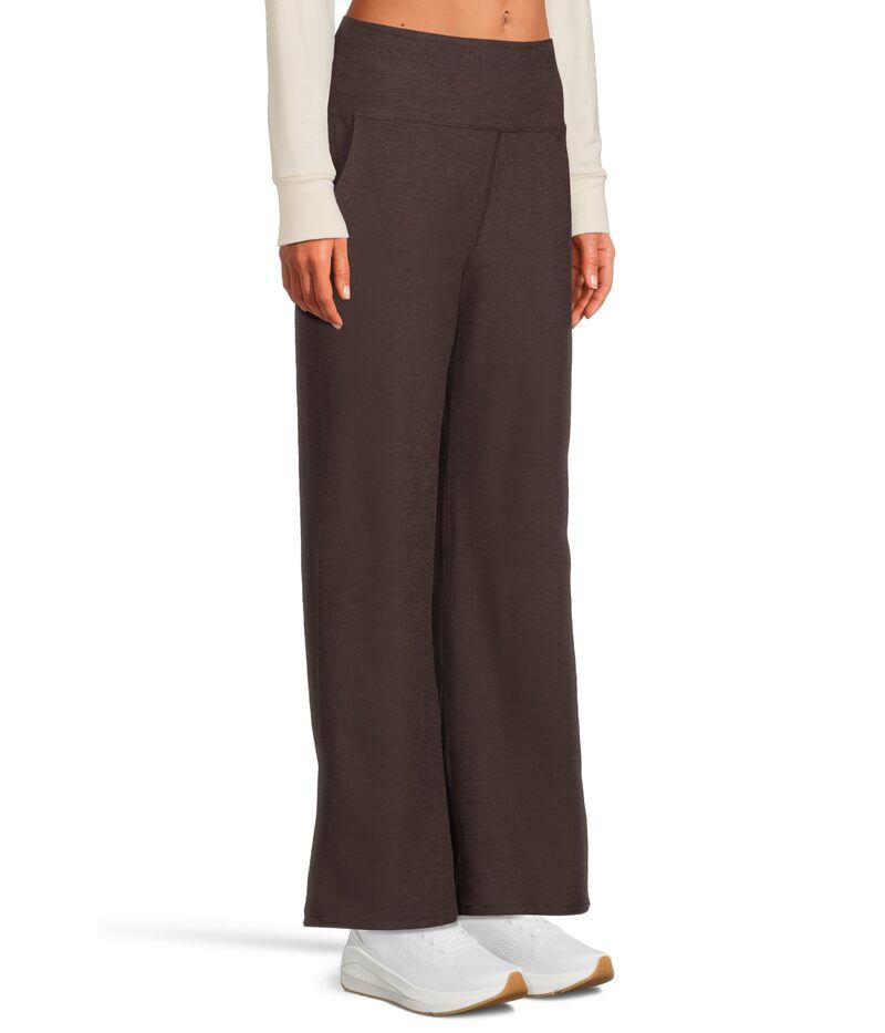 ビヨンドヨガ レディース ボトムス カジュアルパンツ ワイドレッグ Beyond Yoga Spacedye Laid Back Wide Leg Pants Dark Chocolate Heather ヘザー