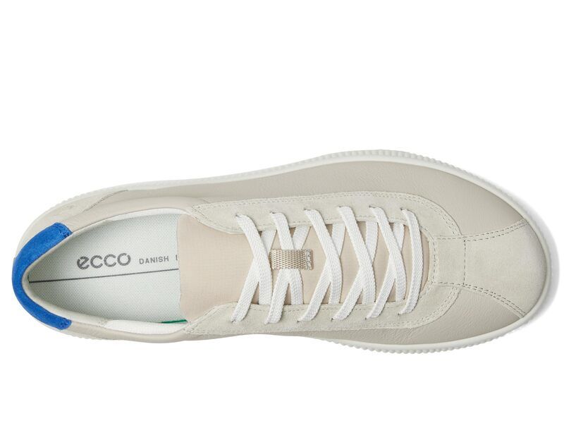 エコー メンズ シューズ スニーカー レース ECCO Soft Zero Lace Up Sneaker Gravel