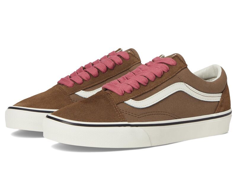 バンズ メンズ シューズ スニーカー Vans Old Skool Pop BrownPink ピンク