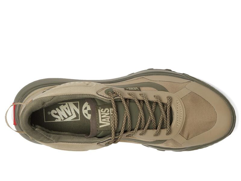 バンズ メンズ シューズ ブーツ・レインブーツ Vans MTE Crosspath Mid Dark GreenDark Brown グリーン