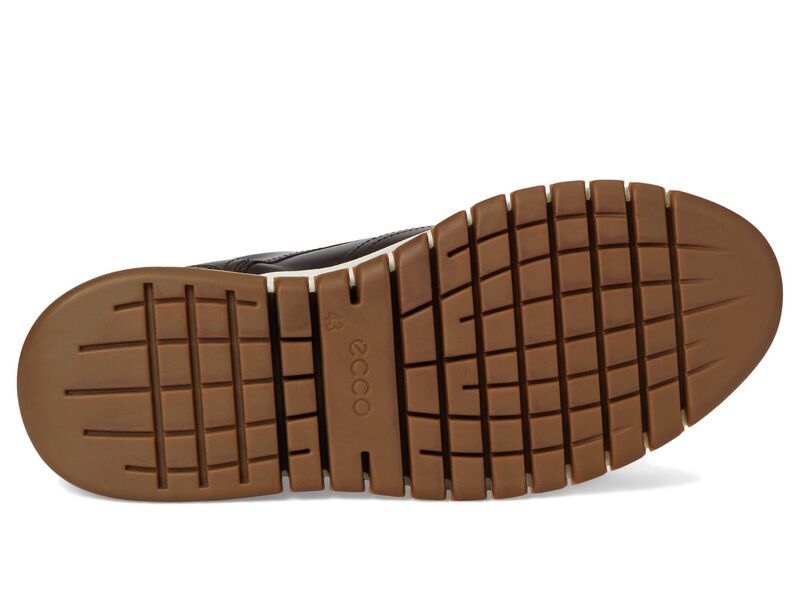 エコー メンズ シューズ スニーカー ウィングチップ ECCO Gruuv Studio Wingtip Sneaker Cocoa BrownMocha ブラウン