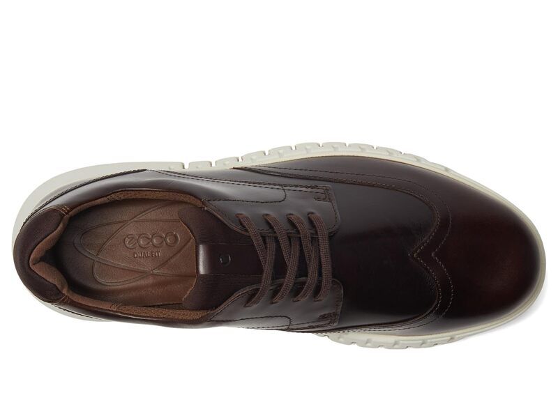 エコー メンズ シューズ スニーカー ウィングチップ ECCO Gruuv Studio Wingtip Sneaker Cocoa BrownMocha ブラウン