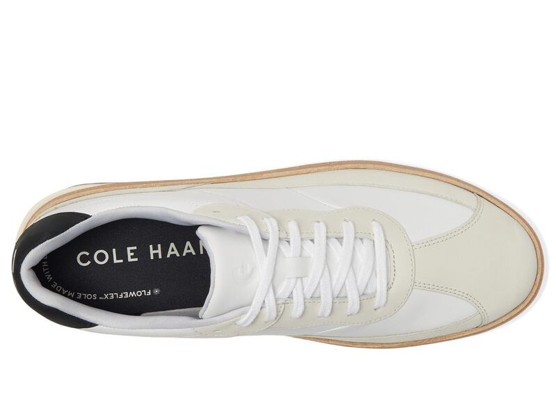 コールハーン メンズ シューズ スニーカー Cole Haan Grandpro Featherarc Bike Toe Sneakers Optic WhiteIvoryBlack ホワイト コールハーン メンズ シューズ スニーカー Cole Haan Grandpro Featherarc Bike Toe Sneakers Optic WhiteIvoryBlack ホワイト