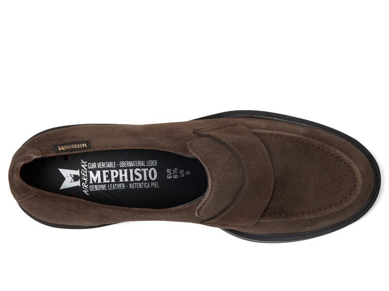 メフィスト レディース シューズ スリッポン・ローファー Mephisto Pamelia Brown ブラウン