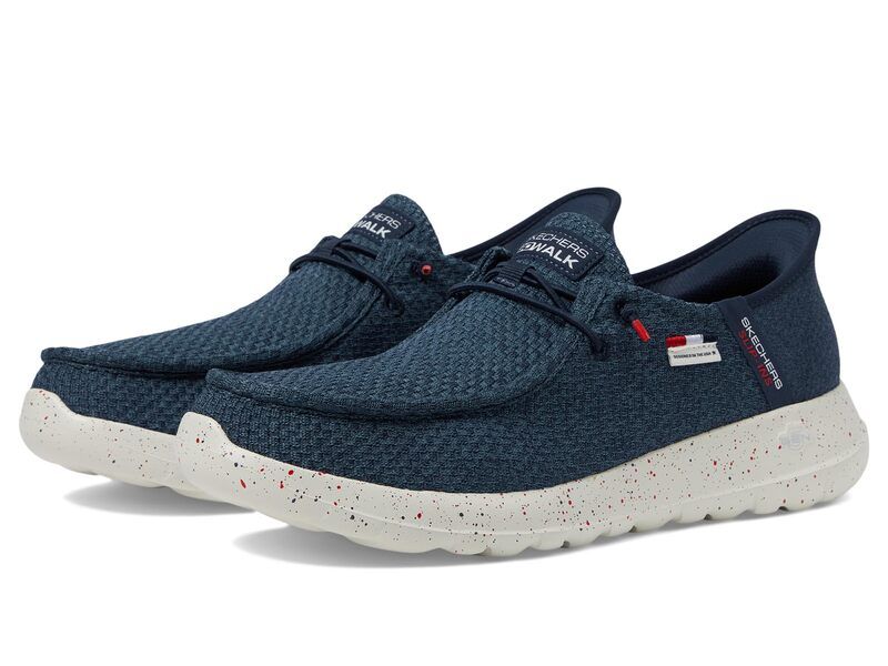 スケッチャーズ メンズ シューズ スニーカー SKECHERS Performance Go Walk Max Hands Free Slipins The American Dream Navy ネイビー