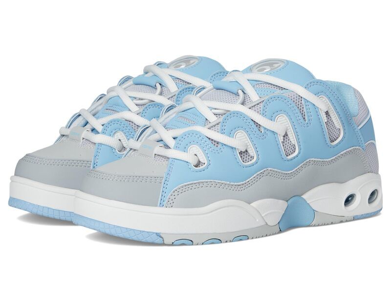 オサイラス メンズ シューズ スニーカー Osiris D3 OG BabyblueGreyWhite ホワイト