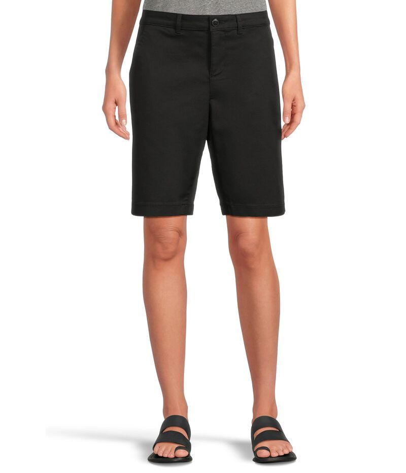 エヌワイディージェイ レディース ボトムス ハーフパンツ・ショーツ ショートパンツ NYDJ Bermuda Shorts Black ブラック