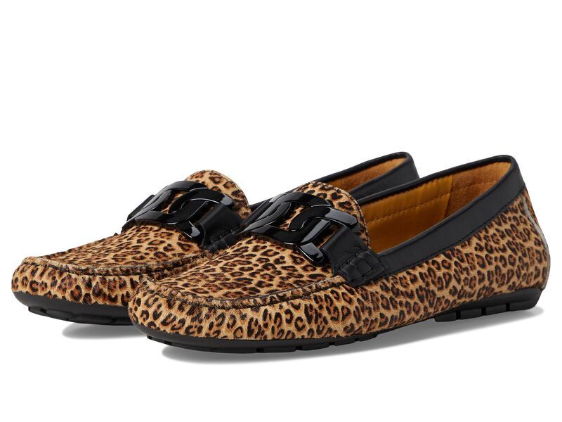 ベネリ レディース シューズ スリッポン・ローファー Vaneli Aiker Camel Mini Leo Hair Calf キャメル