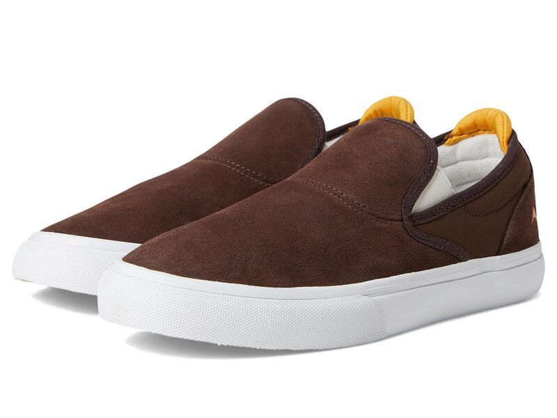 エメリカ メンズ シューズ スニーカー Emerica Wino G6 SlipOn BrownTan ブラウン