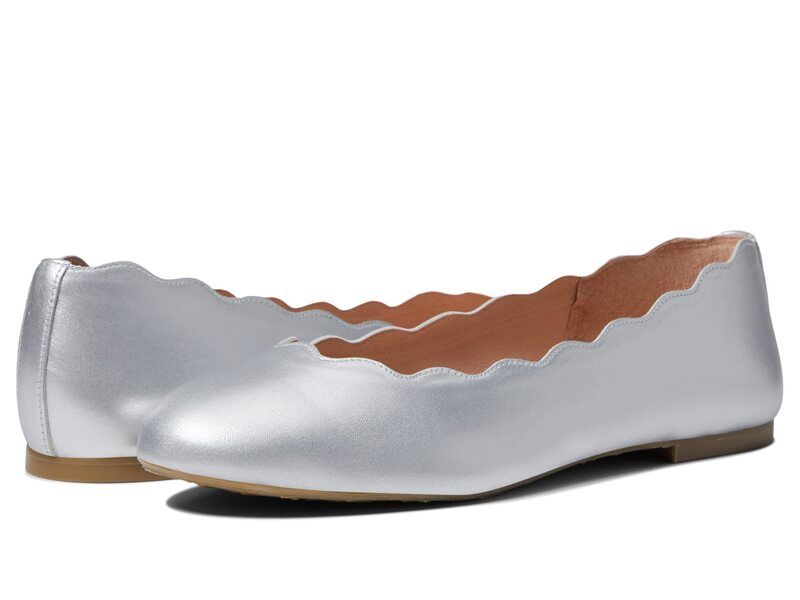 フレンチソール レディース シューズ オックスフォード French Sole Jigsaw Silver Metallic シルバー