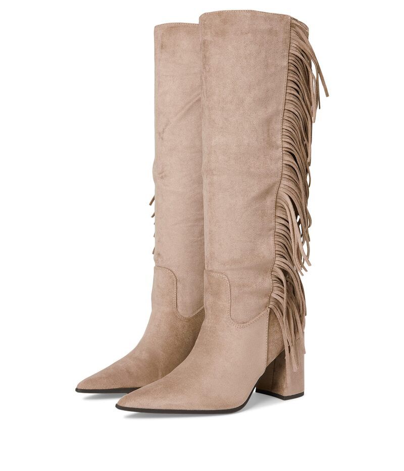 マッデンガール レディース シューズ ブーツ・レインブーツ Madden Girl Shakke Mid Taupe トープ