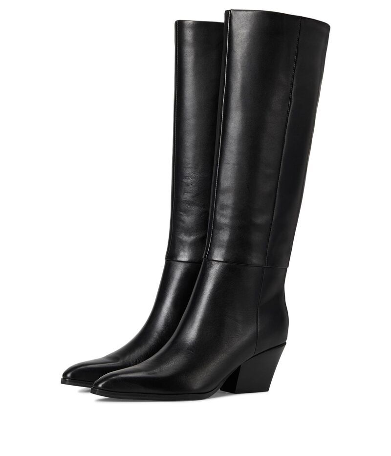 マーク・フィッシャー レディース シューズ ブーツ・レインブーツ Marc Fisher LTD Tarrie Black Leather ブラック