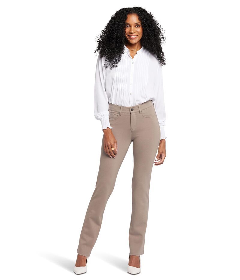 エヌワイディージェイ レディース ボトムス カジュアルパンツ プチ NYDJ Petite Marilyn Pants Saddlewood