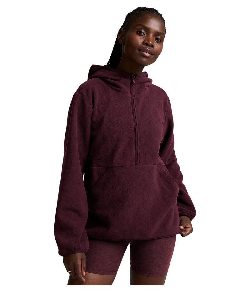 ビヨンドヨガ レディース アウター コート ハーフジップ Beyond Yoga 20 Urban Explorer Half Zipullover Dark Cherry