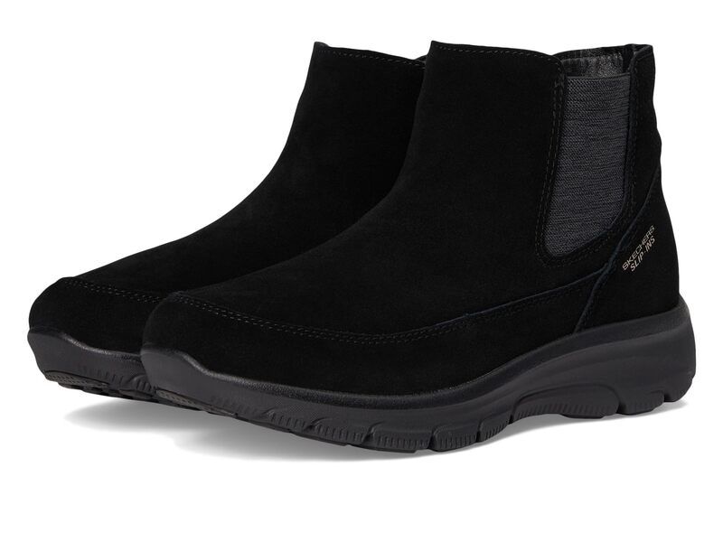 スケッチャーズ レディース シューズ ブーツ・レインブーツ SKECHERS Easy Going Casual Icon Hands Free Slipins BlackBlack ブラック