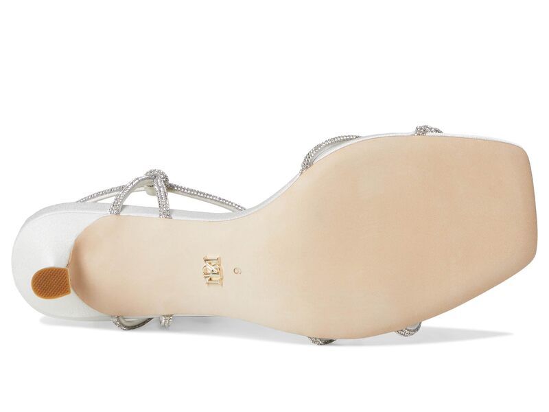 バッジェリーミシュカ レディース シューズ サンダル Badgley Mischka Dandelion Soft White ホワイト