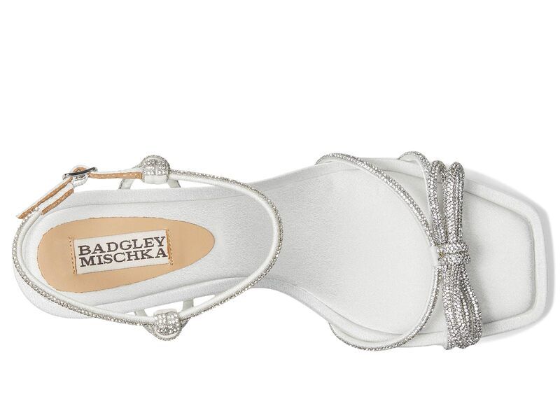 バッジェリーミシュカ レディース シューズ サンダル Badgley Mischka Dandelion Soft White ホワイト