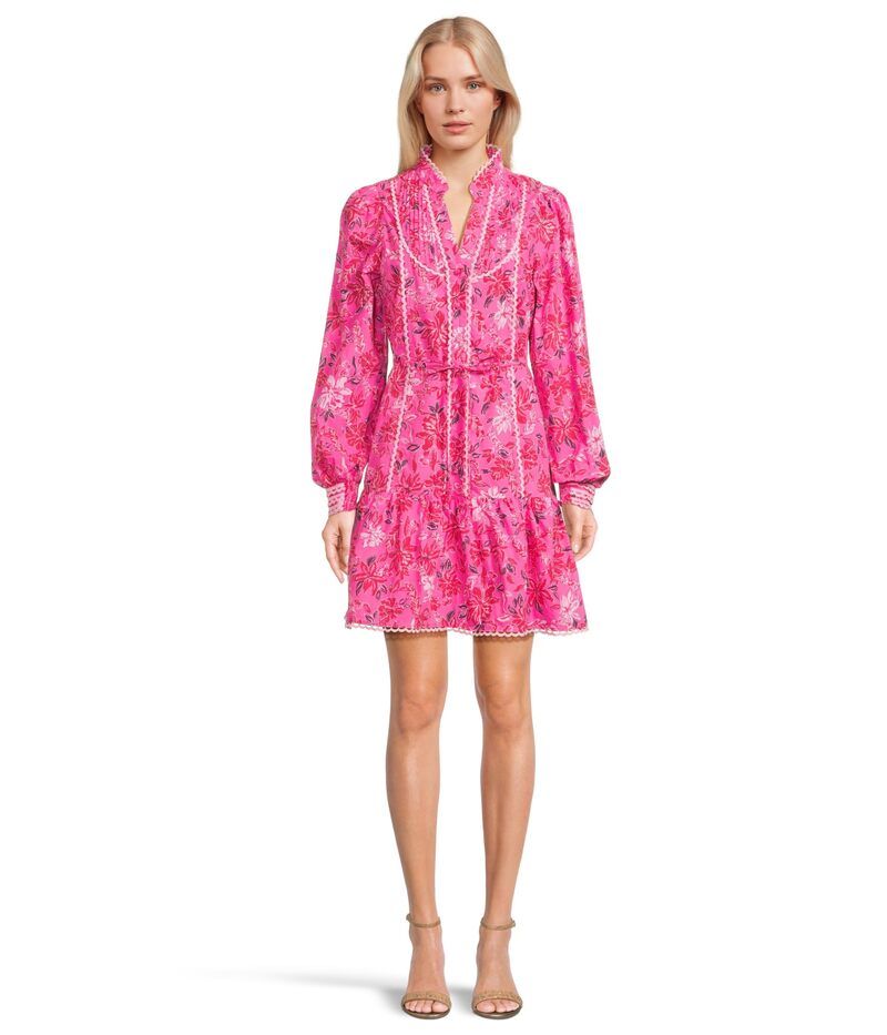 リリーピュリッツァー レディース トップス ワンピース Lilly Pulitzer Arletta Dress Passion Fruit Pink Giraffic Park ピンク