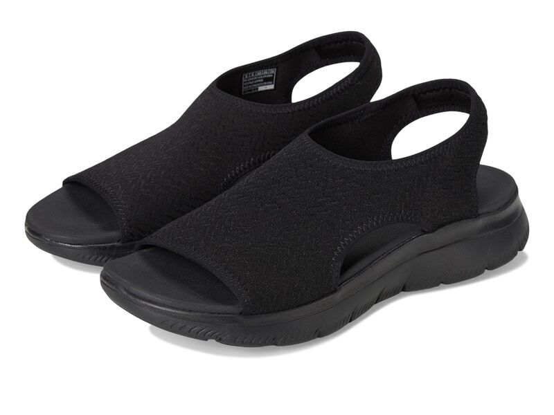 スケッチャーズ レディース シューズ サンダル SKECHERS Summits Outta Here BlackBlack ブラック