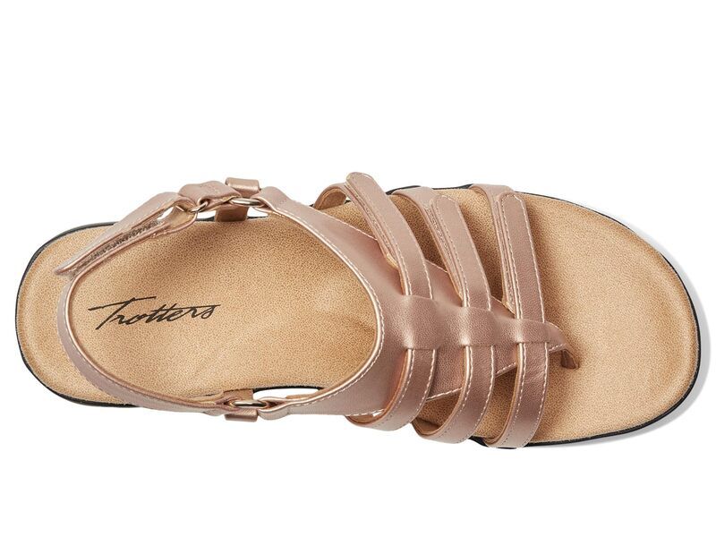 トロッターズ レディース シューズ サンダル Trotters Ria Champagne シャンパン