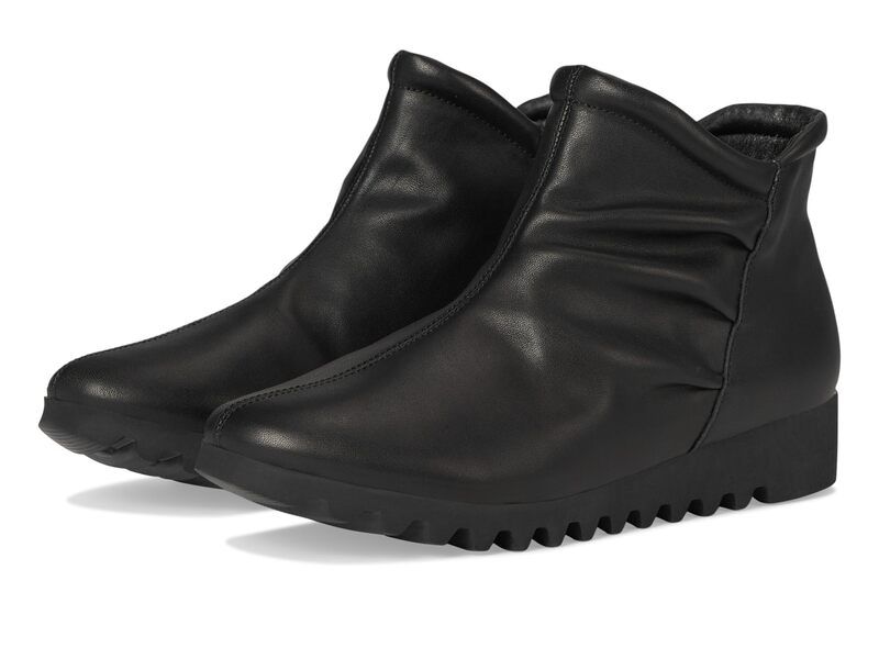 エイトレックス レディース シューズ スニーカー Aetrex Zoey Black Leather ブラック