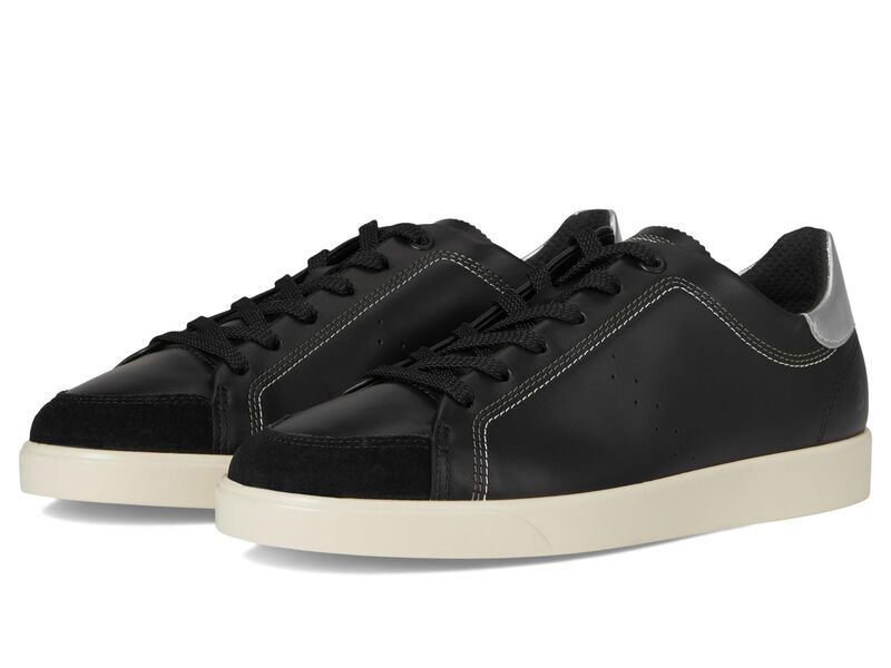 エコー レディース シューズ スニーカー ECCO Street Lite Common Sneaker BlackBlackPure Silver ブラック