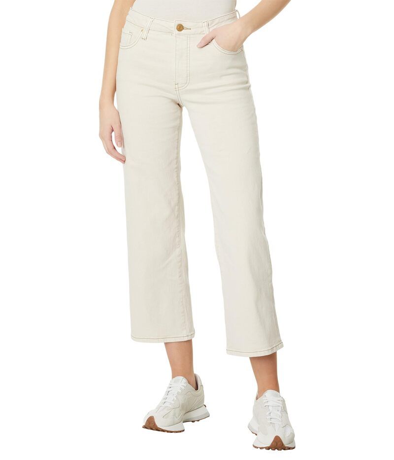 カットフロムザクロス レディース ボトムス デニムパンツ KUT from the Kloth Charlotte HighRiseFab AbCulottes In Ecru Ecru エクリュ