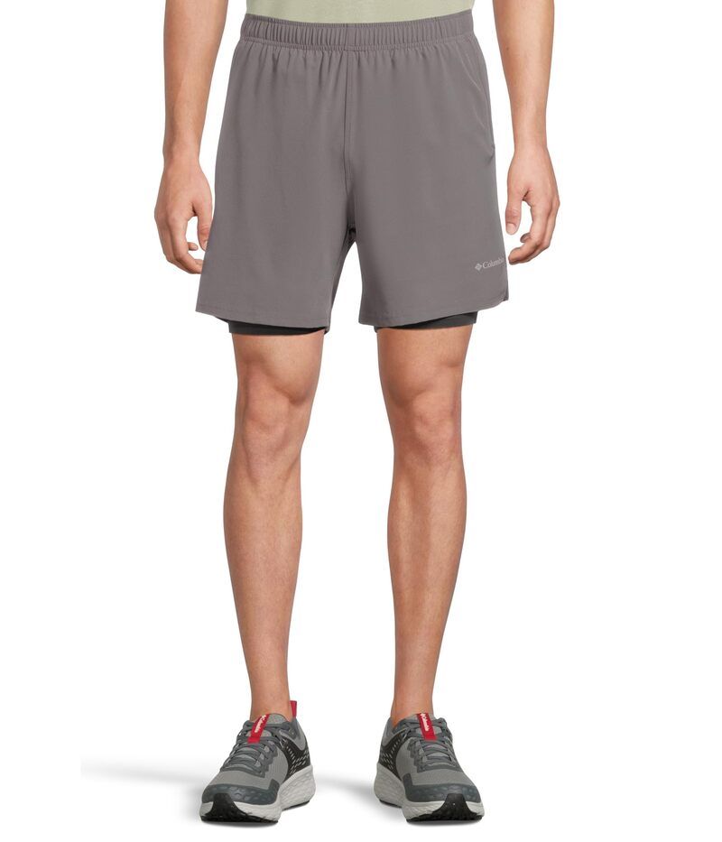 コロンビア メンズ ボトムス ハーフパンツ・ショーツ ショートパンツ Columbia Hike Brief Shorts City Grey グレー