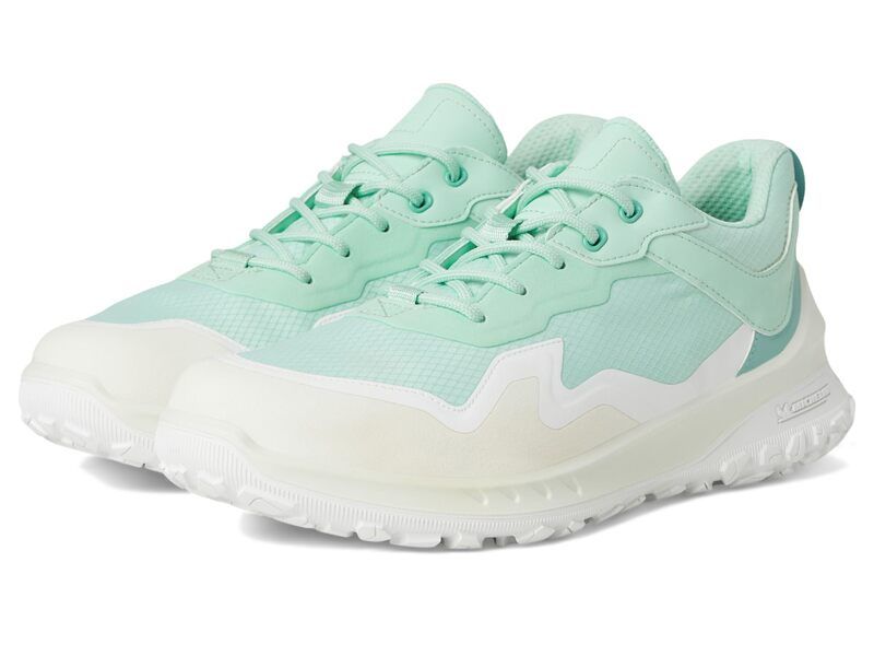 エコー レディース シューズ ブーツ・レインブーツ ECCO Sport Ultra Terrain Low Hiking Shoe Bright WhiteEmeraldAquatic ホワイト