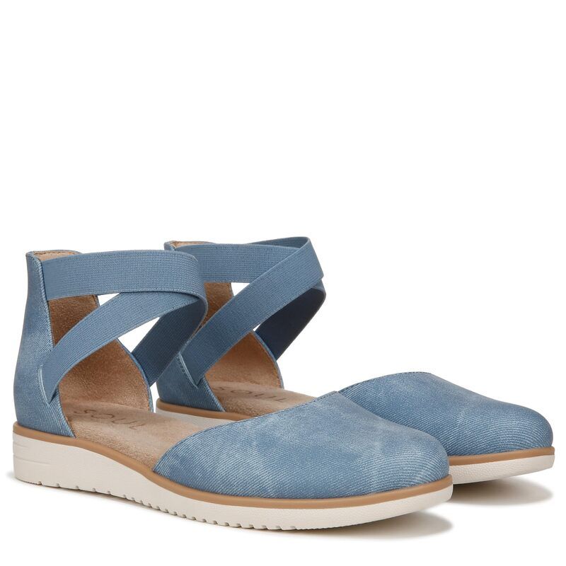 ナチュライザー レディース シューズ サンダル SOUL Naturalizer Intro Mid Blue Faux Leather ブルー
