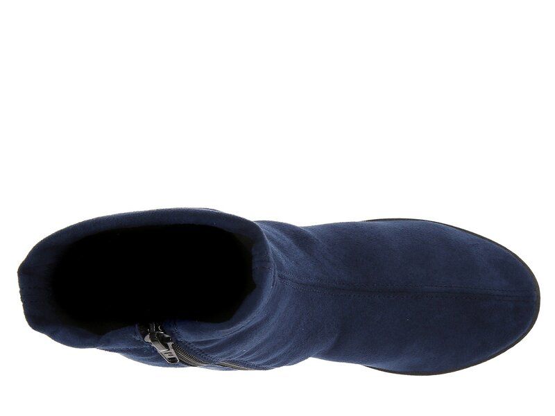 アルコペディコ レディース シューズ ブーツ・レインブーツ Arcopedico L8 Navy Suede ネイビー