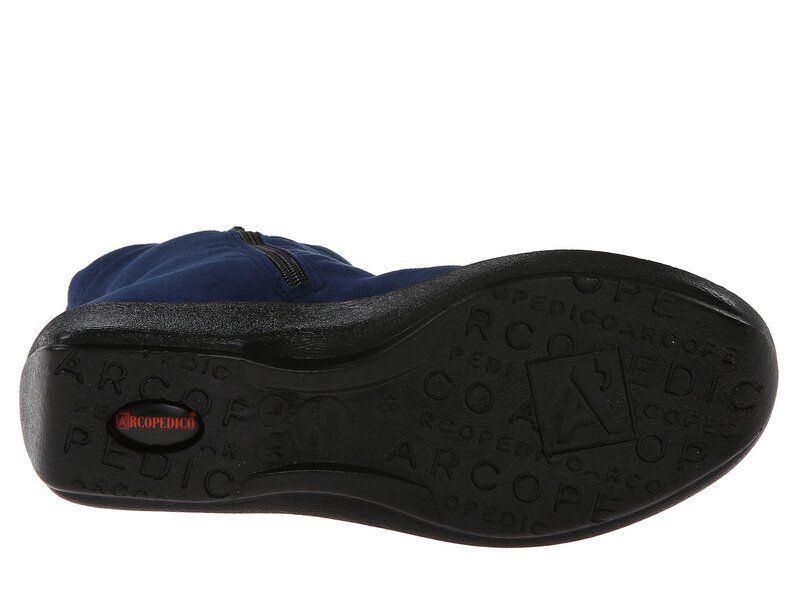 アルコペディコ レディース シューズ ブーツ・レインブーツ Arcopedico L8 Navy Suede ネイビー