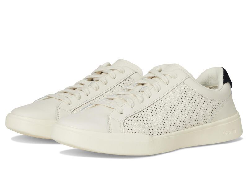 コールハーン メンズ シューズ スニーカー レース Cole Haan Grand Crosscourt Modern Perforated Lace To Toe Sneakers IvoryBlack アイボリー