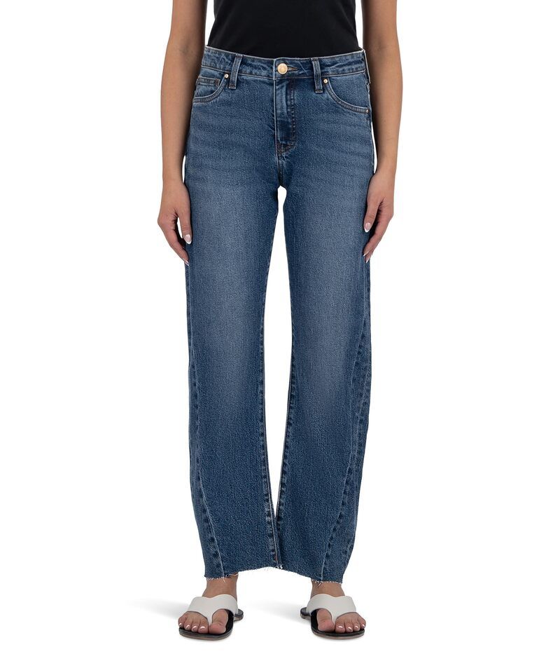カットフロムザクロス レディース ボトムス デニムパンツ KUT from the Kloth Ashley High Rise Slouchy Barrel Moderate