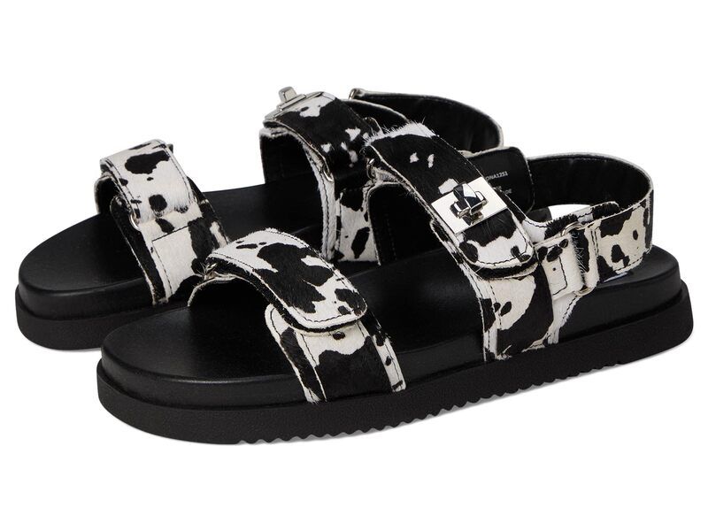スティーブ マデン レディース シューズ サンダル Steve Madden Mona BlackWhite ホワイト