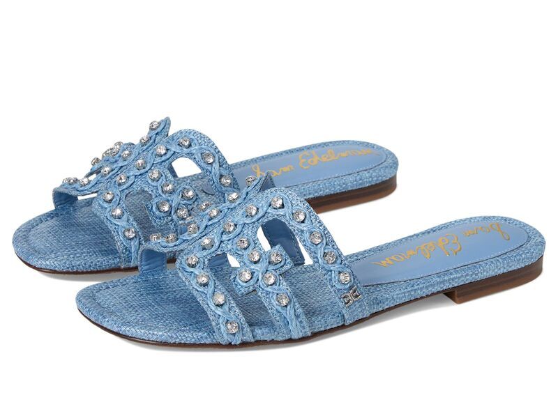 サムエデルマン レディース シューズ サンダル Sam Edelman Bay Jewel Light Denim Blue Jewel デニム