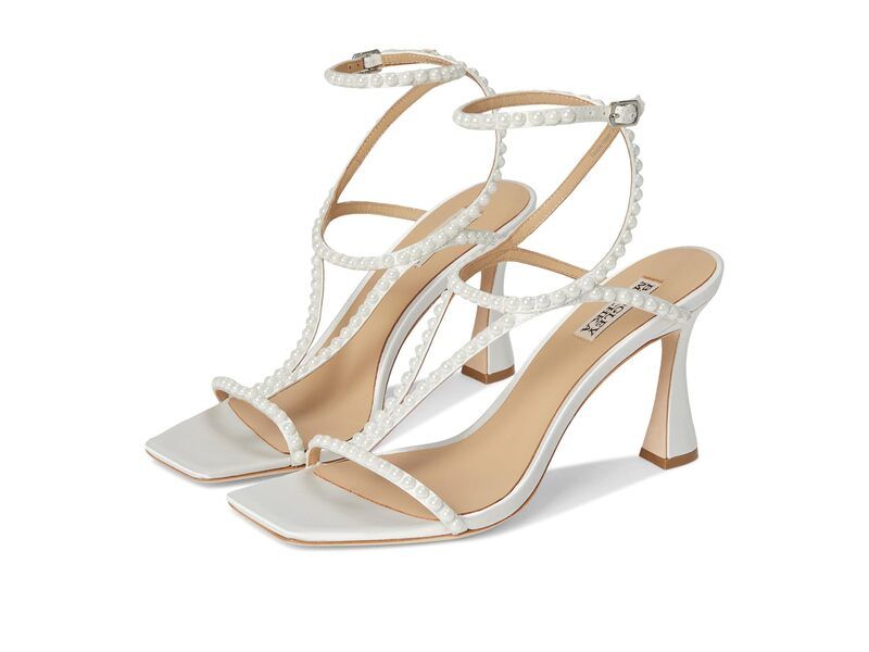 バッジェリーミシュカ レディース シューズ ブーツ・レインブーツ Badgley Mischka Gianni Soft White ホワイト