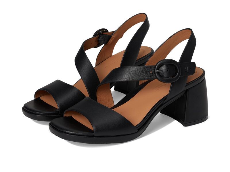 ケネスコール レディース トップス ワンピース Gentle Souls by Kenneth Cole Roma Black Leather ブラック