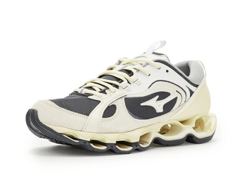 ミズノ メンズ シューズ スニーカー Mizuno Wave Prophecy Beta 2 Dark ShadowWhi