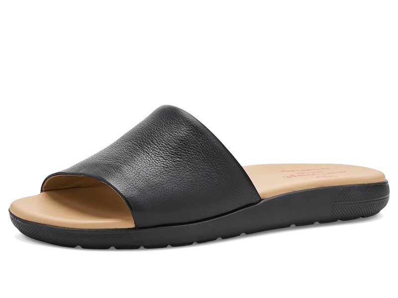 マークジョセフニューヨーク レディース シューズ サンダル Marc Joseph New York Elisabeth Slides Black Napa Soft ブラック
