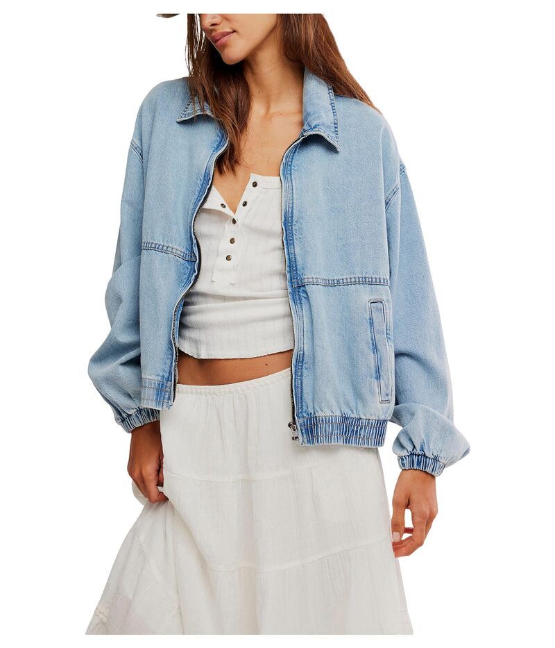 フリーピープル レディース アウター コート デニム ジャケット Free People Birdie Denim Jacket Mockingbird デニム