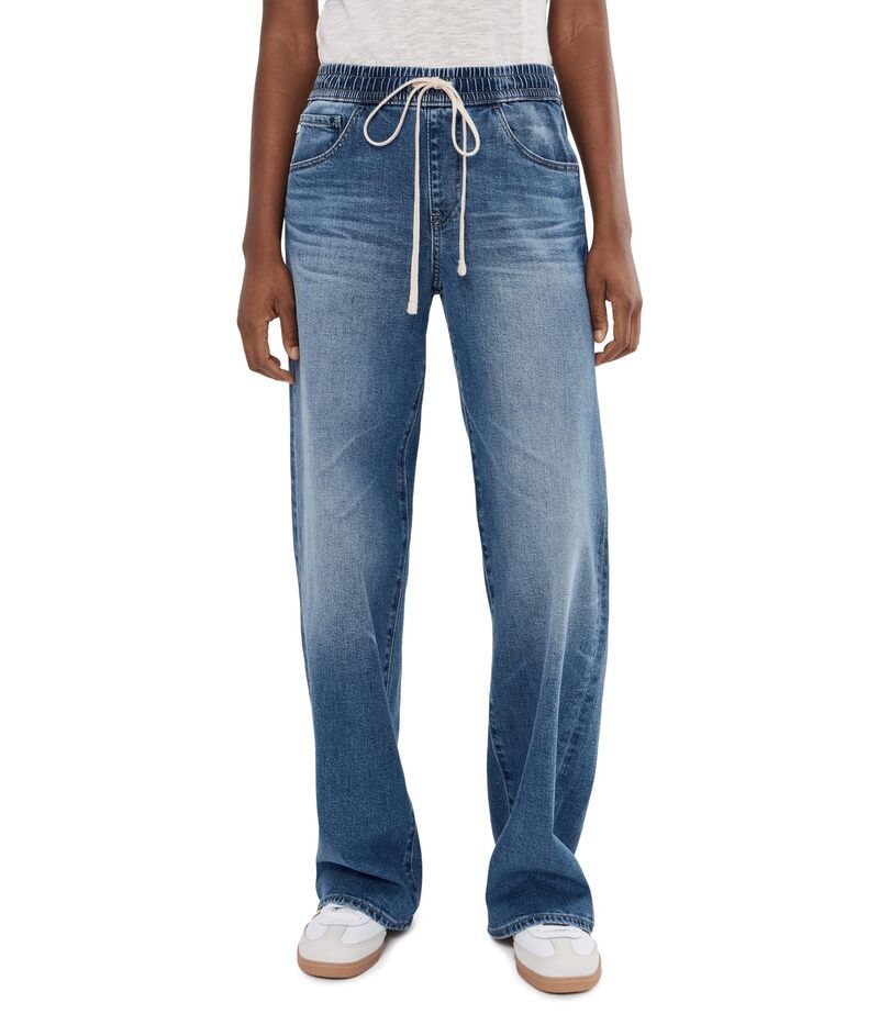 エージージーンズ レディース ボトムス デニムパンツ ワイドレッグ ローライズ AG Jeans Adria Cinched Low Rise Wide Leg Copenhagen