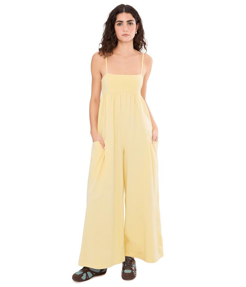 フリーピープル レディース トップス ジャンプスーツ FP Movement Hot Shot Strappy Onesie 2 Sunlit Yellow イエロー