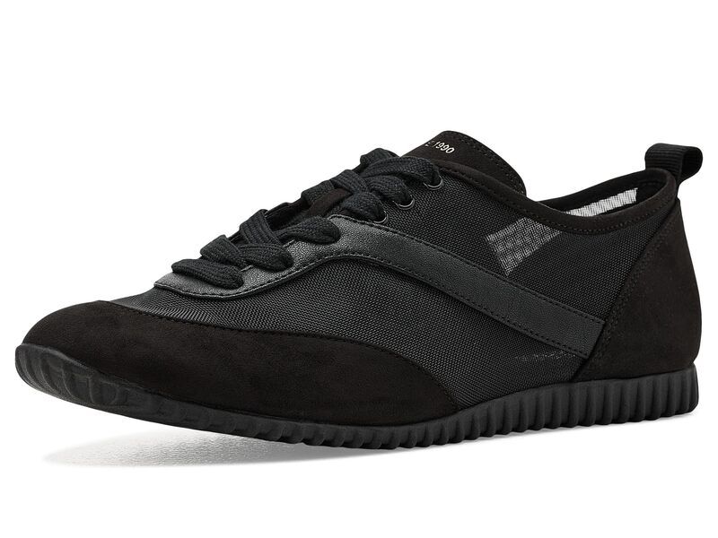 フランコサルト レディース シューズ スニーカー レース Franco Sarto Hollis LaceUp Black Mesh ブラック