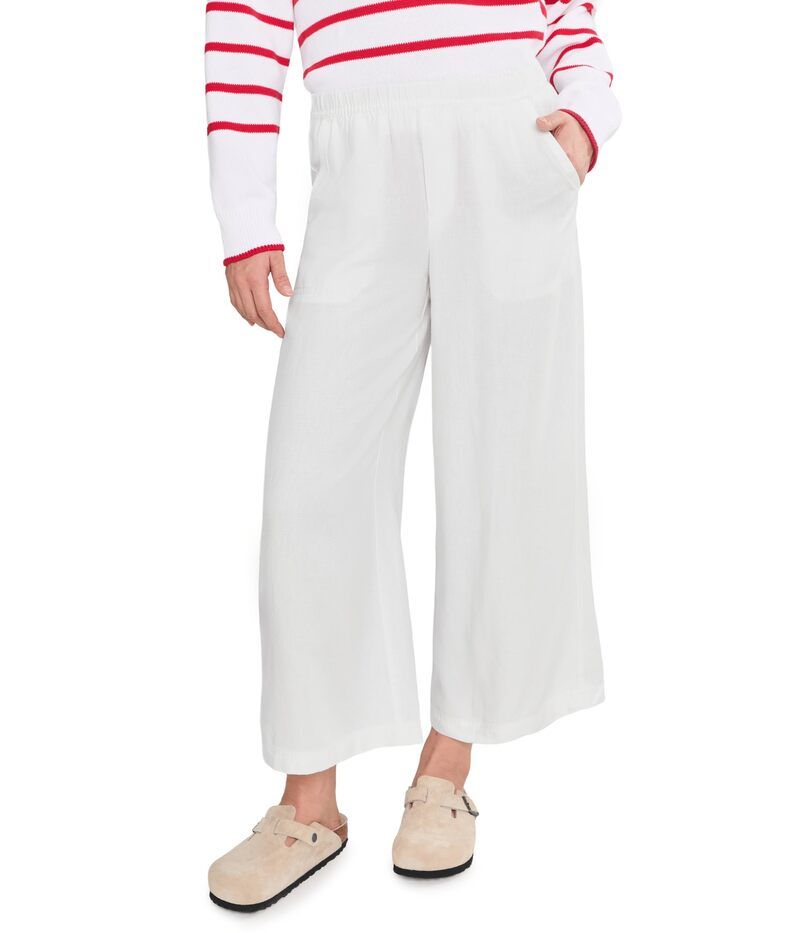 スプレンディット レディース ボトムス カジュアルパンツ Splendid Angie Palazzo Pants White ホワイト