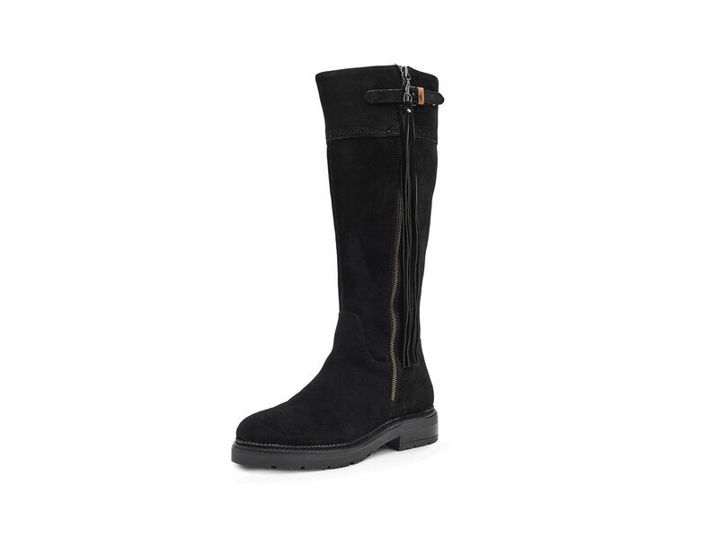 ケネスコール レディース シューズ ブーツ・レインブーツ Gentle Souls by Kenneth Cole Wheron Black Suede ブラック