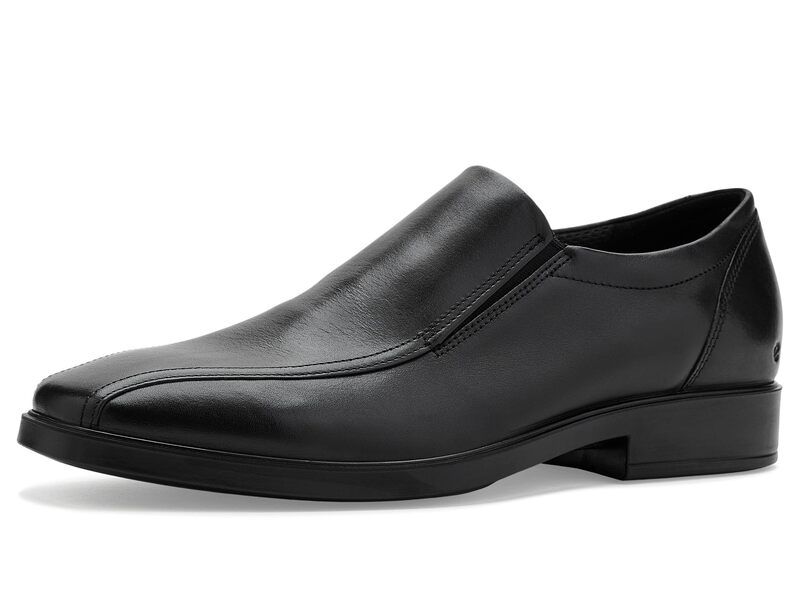 エコー メンズ シューズ サンダル ローファー ECCO Milan Bike Toe Loafers Black ブラック