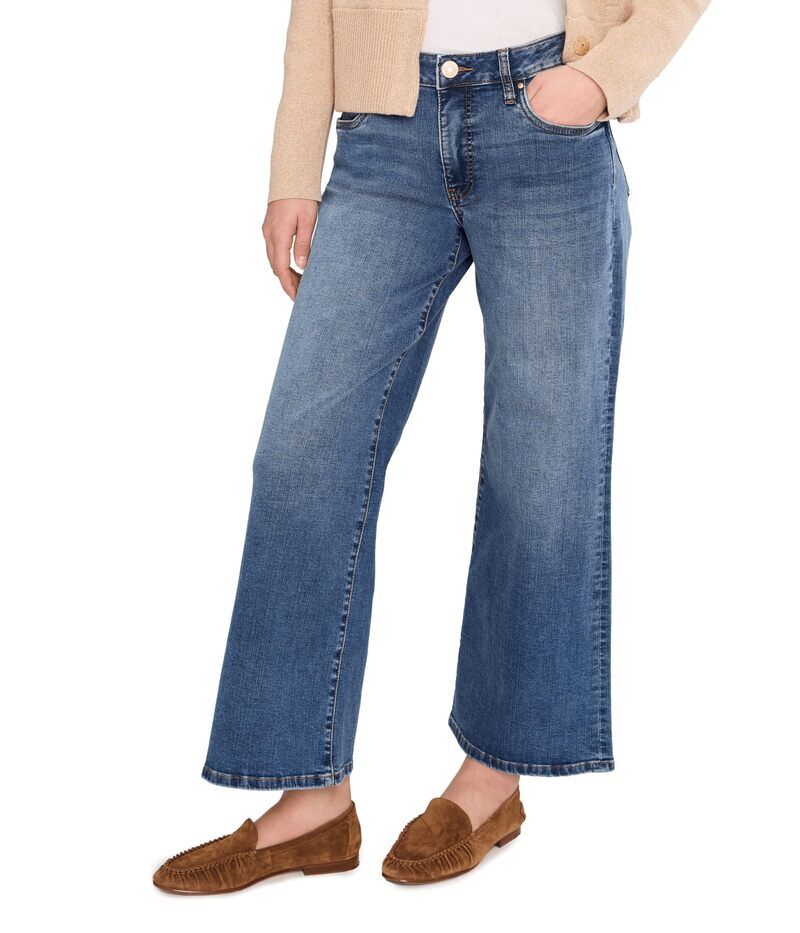 カットフロムザクロス レディース ボトムス カジュアルパンツ プチ KUT from the Kloth Petite Maya Highrise Fab Wide Legs Regular Hem Generous